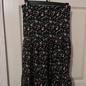 SO Black Floral Dress